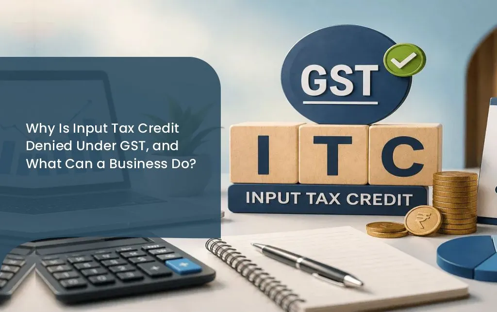 Why Is Input Tax Credit Denied Under GST, and What Can a Business Do?